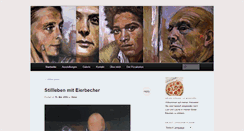 Desktop Screenshot of malereiaufpizzakarton.de
